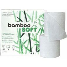 WC-Papier 3-lagig BambooSoft, 100 % Bambus-Zellstoff